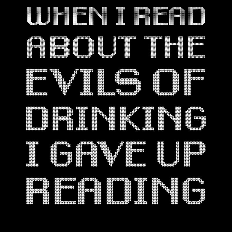 Funny Saying: Drinking Alcohol