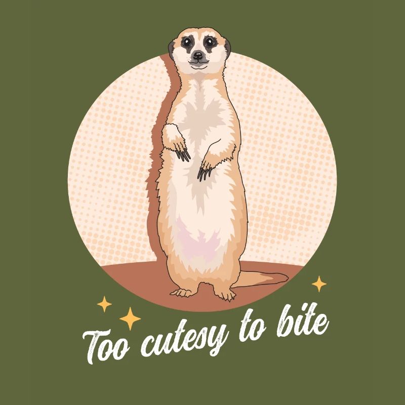 Erdmännchen Cool Lustiges Erdmännchen Geschenk