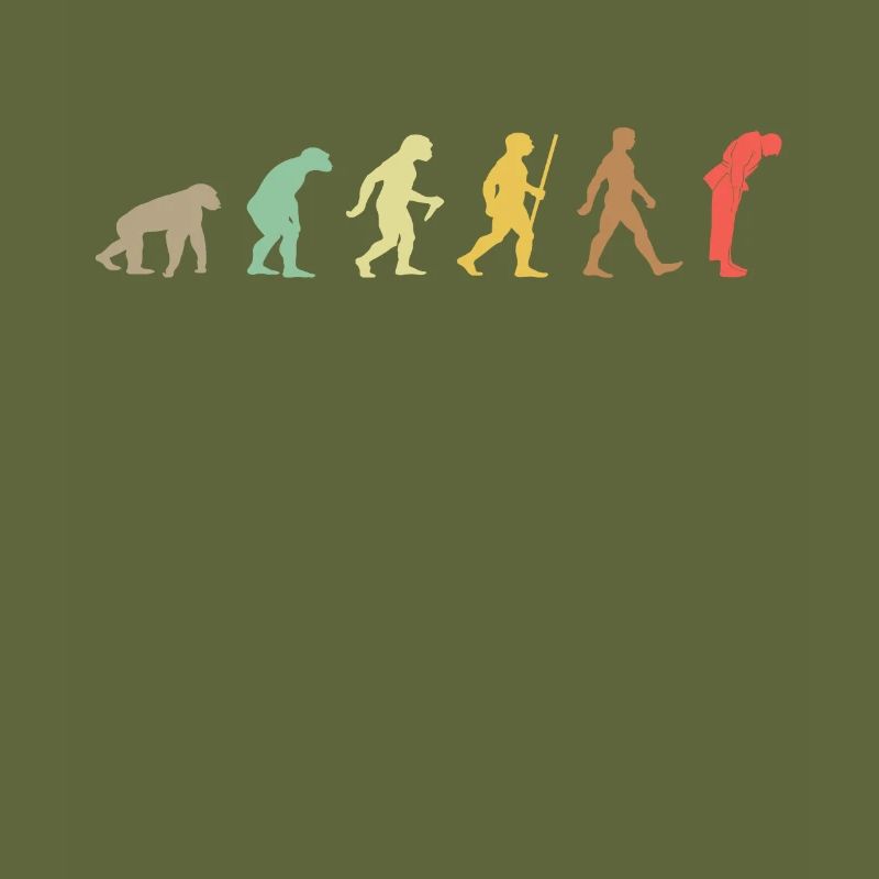 Vintage Judo Retro Martial Arts Evolution