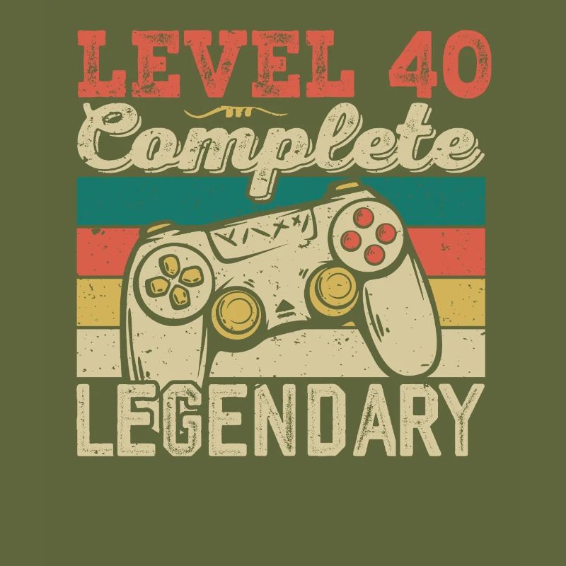 Level 40 Complete, 40th Birthday Gift