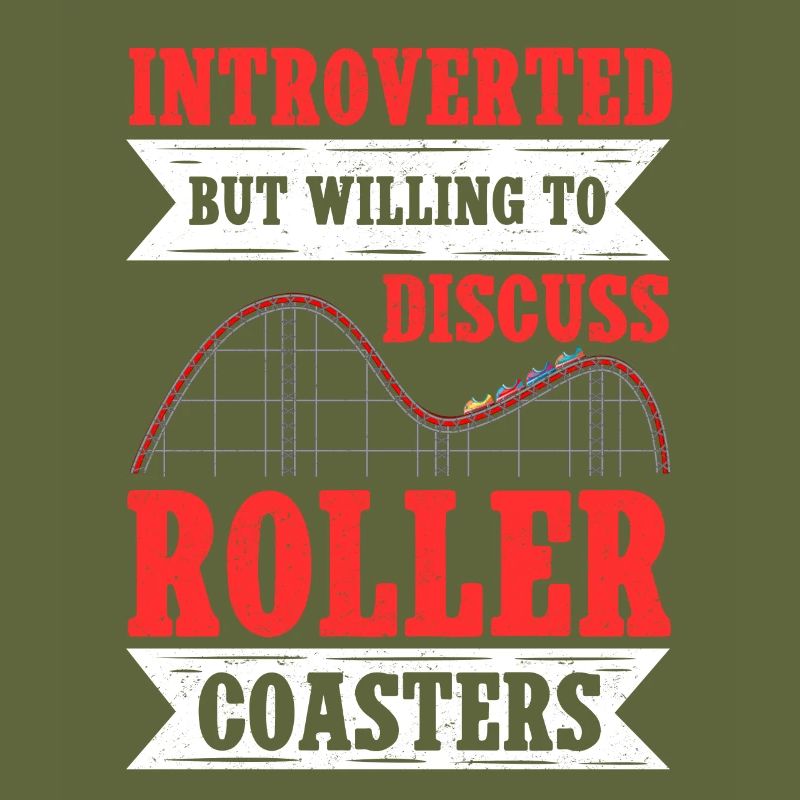 Achterbahn Rollercoaster Roller Coaster Geschenk
