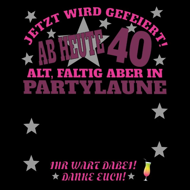 40. Geburtstag Frau & Mann Gästebuch