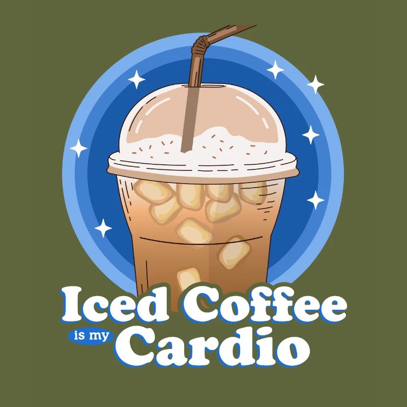 Eiskaffee Iced Coffee Kaffee Liebhaber Geschenk