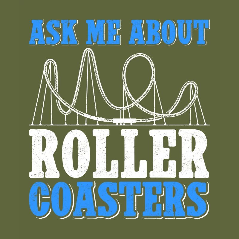 Achterbahn Rollercoaster Roller Coaster Geschenk