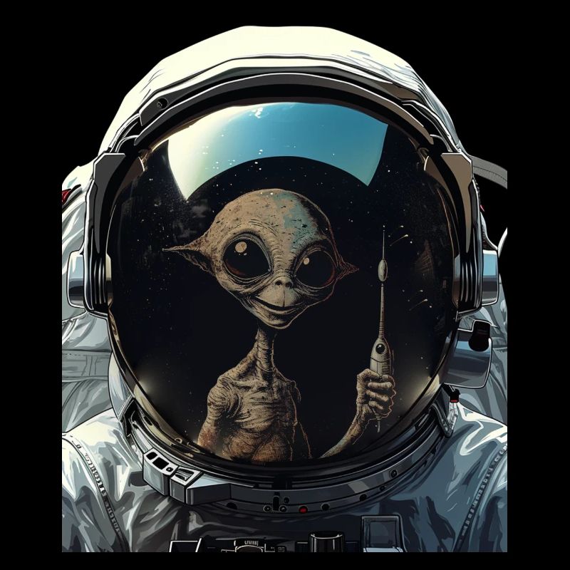 Hilarious Alien Abduction Funny Probe Astronaut