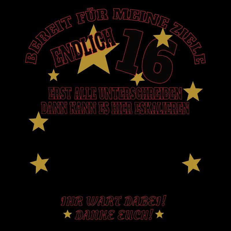 16. Geburtstag Junge Gästebuch Mädchen