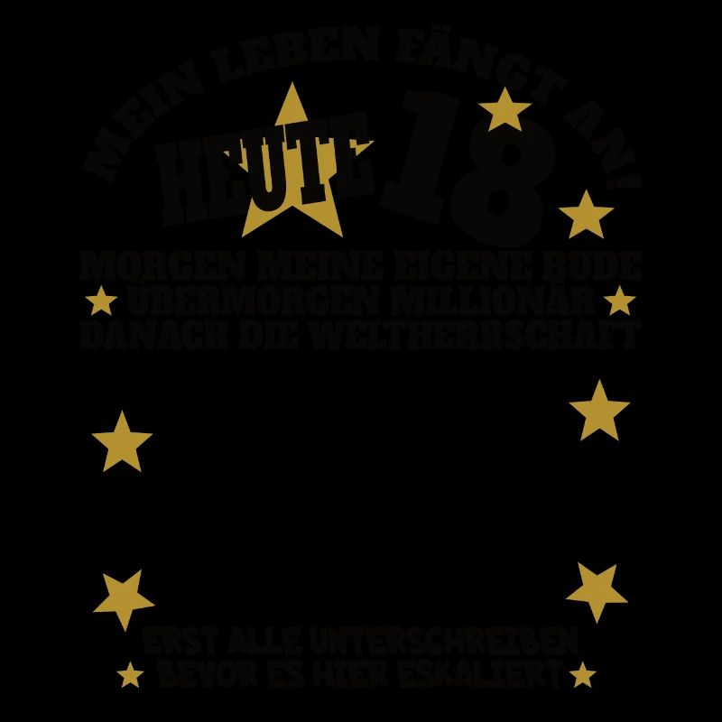 18. Geburtstag Mädchen & Junge Gästebuch