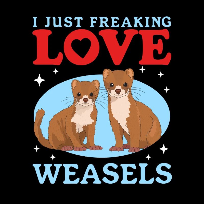 Weasel Hermännchen Kleinwiesel Gift