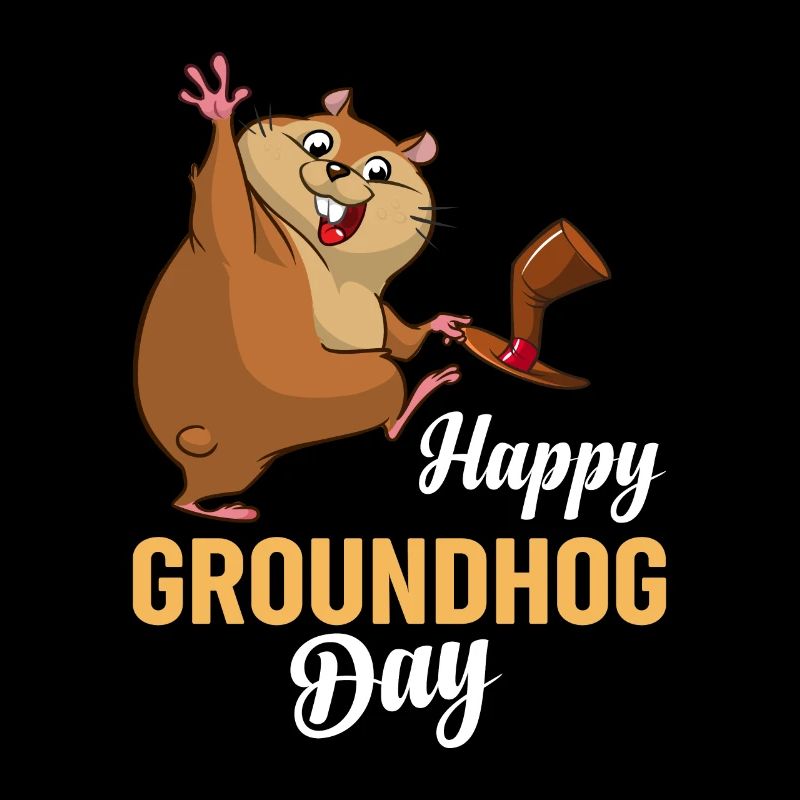 Groundhog - Happy Groundhog Day