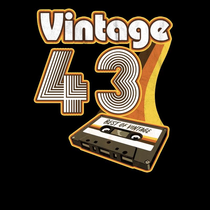 1943 Birthday Born In 1943 Retro Vintage