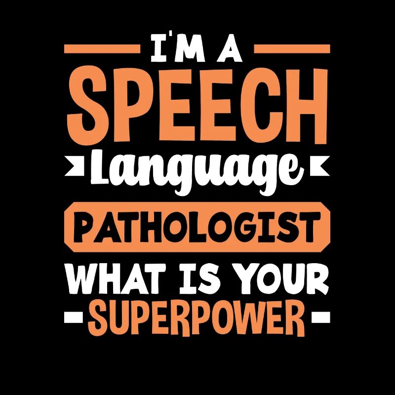 Speech therapist, speech therapist, speech therapist