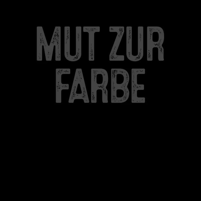 Mut zur Farbe Gothic Emo