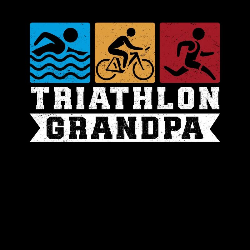 Triathlon Opa Triathleten Triathlet Geschenk