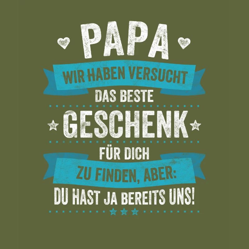 Das Beste Geschenk Sind Wir Papa Vatertag