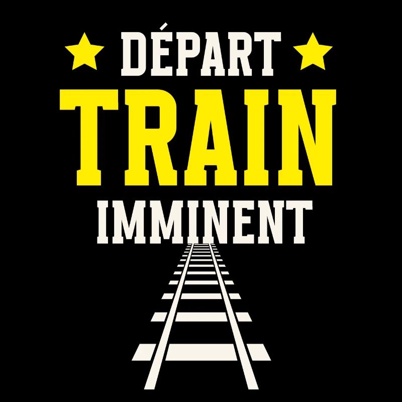 Train et Rail Départ Imminent