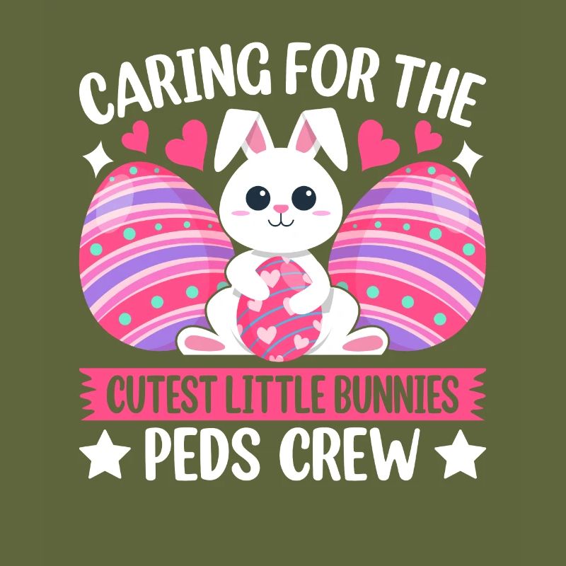 Soins de lapin de Pâques pour petits lapins mignons