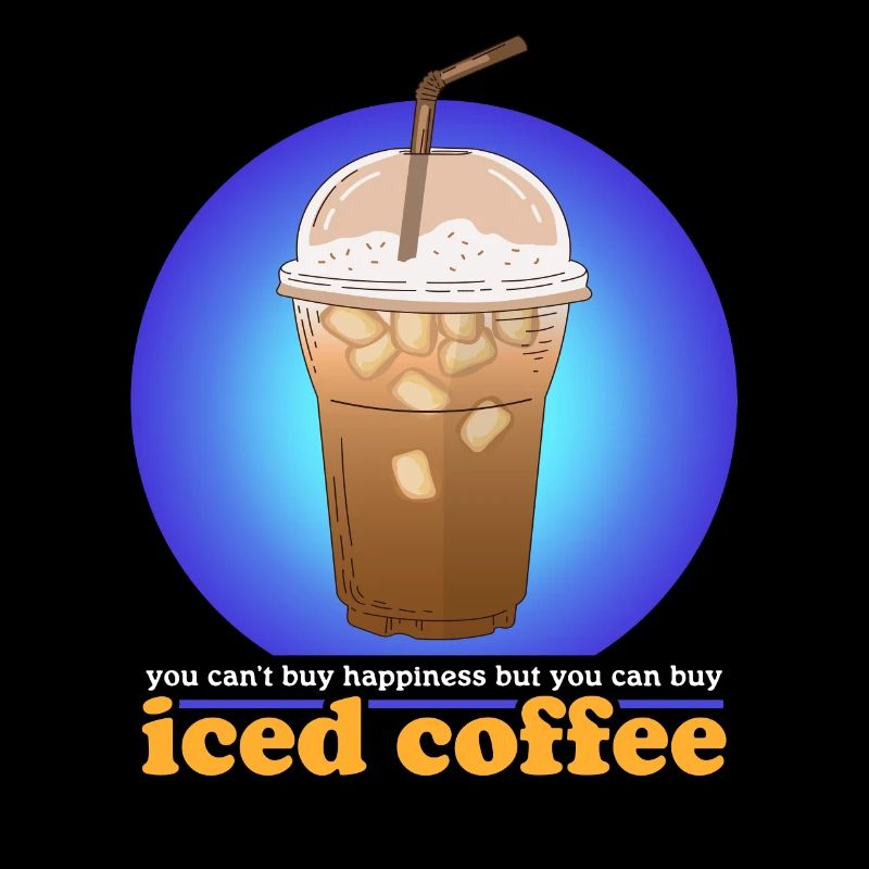 Eiskaffee Kaffeeliebhaber Iced Coffee Geschenk