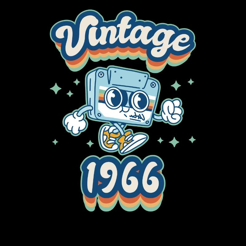 Born 1966 1966 birthday gift vintage