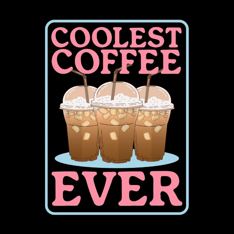 Eiskaffee Kaffeeliebhaber Iced Coffee Geschenk