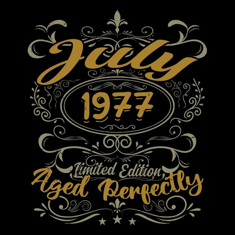 Juli 1977 Geburtstag Juli 1977 Geschenk 1977