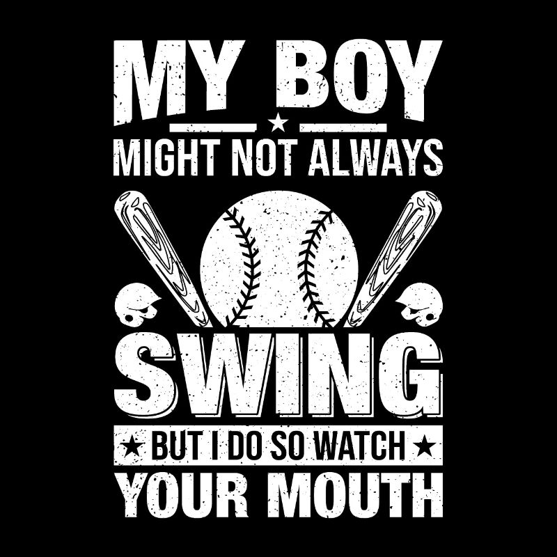 Baseball Mein Junge schlägt nicht immer, ich schon