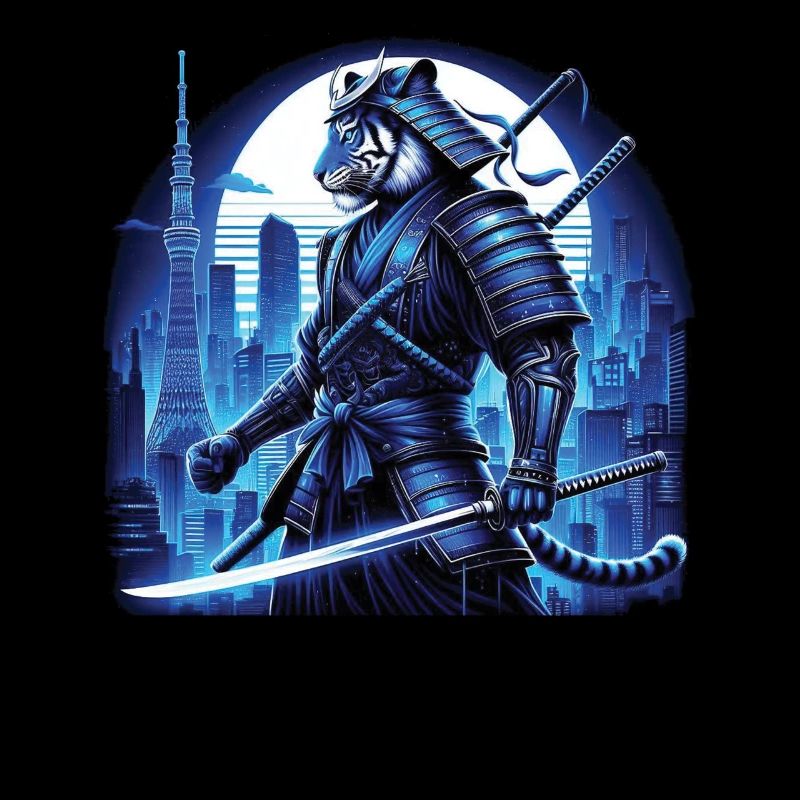 Samurai Ronin Schwertkampf Krieger Geschenk