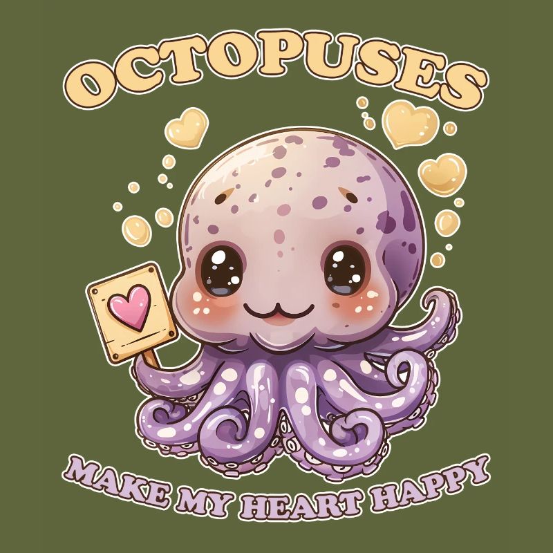 Funny Octopus Cephalopod Squid Gift