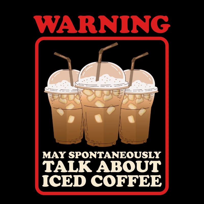 Eiskaffee Kaffeeliebhaber Iced Coffee Geschenk