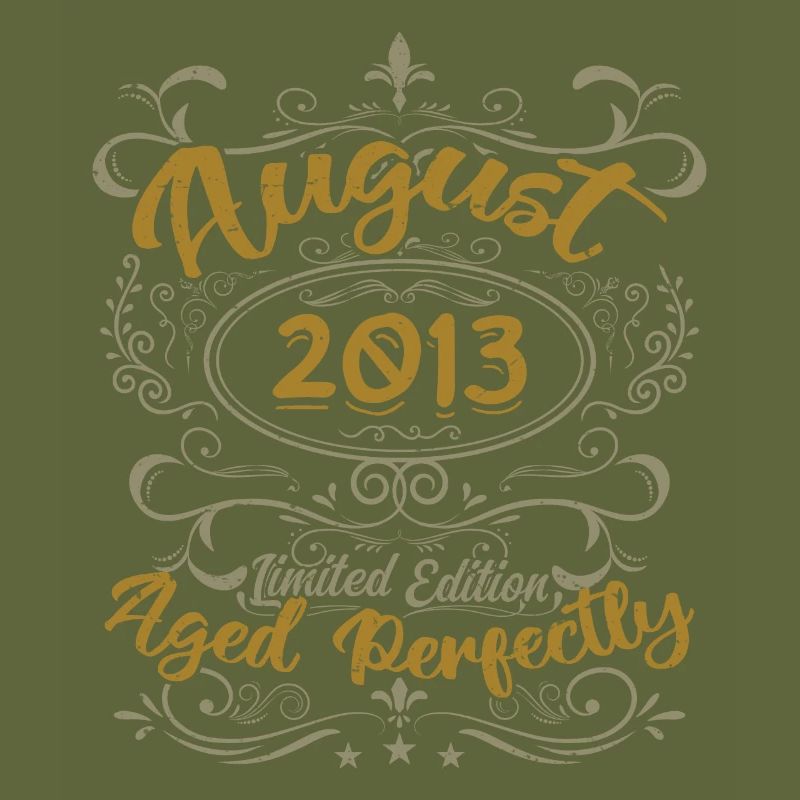 August 2013 August Geburtstagsgeschenk 2013 August 2013