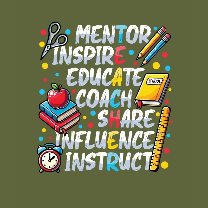 Mentor Inspire Educate Coach Teacher
