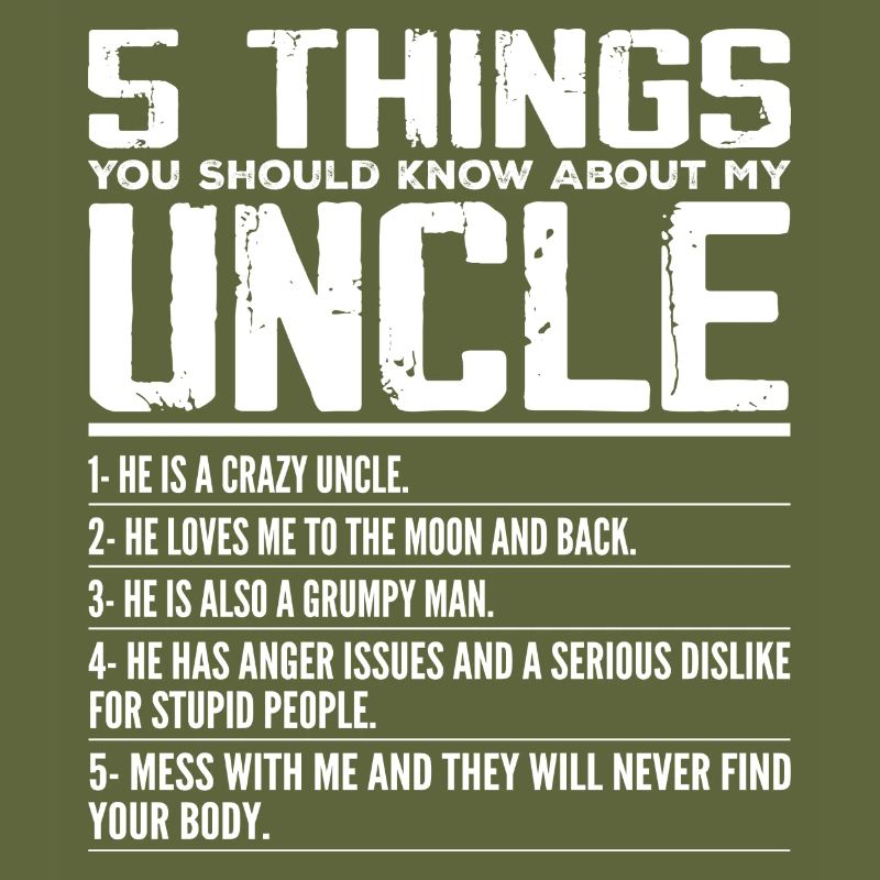 5 Things You Should Know About My Uncle Fun Uncle