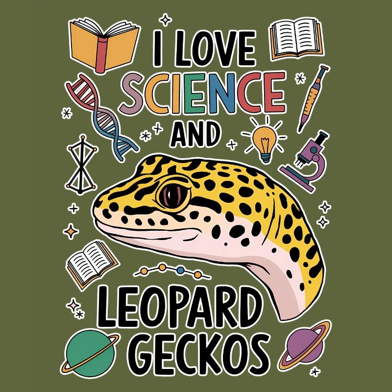 Leopardgecko Spruch Student Leopardgecko Geschenk
