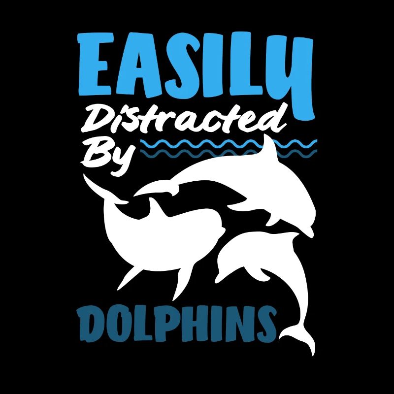 Facilement distrait par les dauphins
