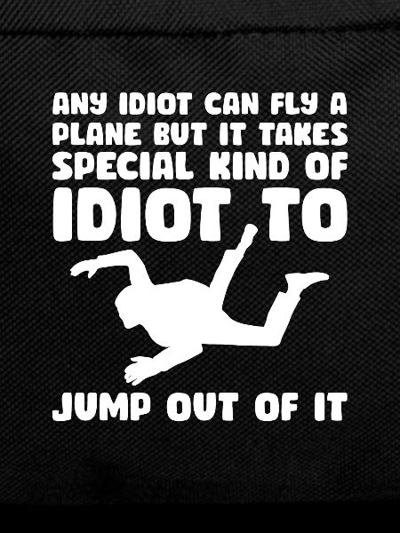 Skydive Skydiver Skydiving Parachute Gift