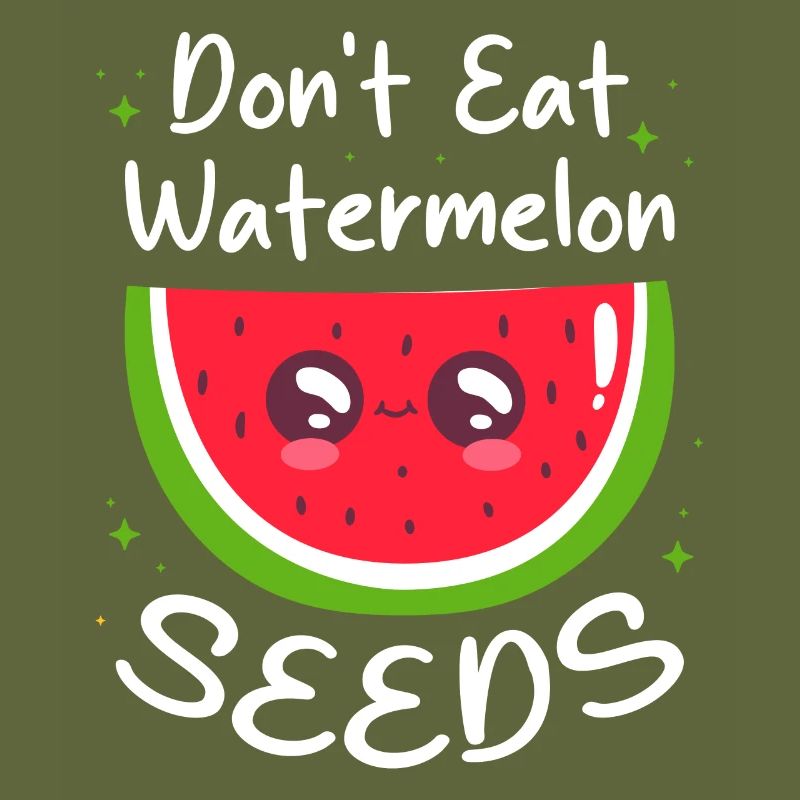 Melon pastèque Fruit d’été Cadeau végétalien