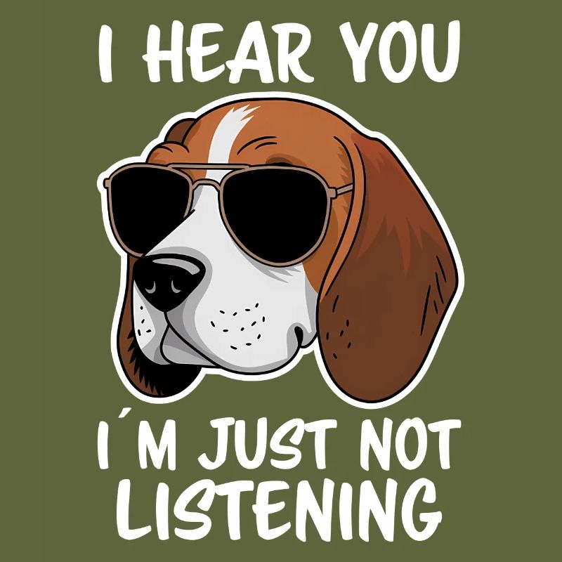 Beagle Spruch Hund Beagle Lustiges Beagle Geschenk