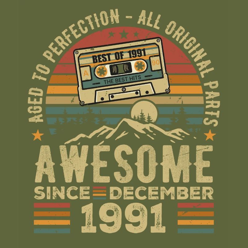 Geburtstag Dezember 1991 | Geschenk Dezember 1991