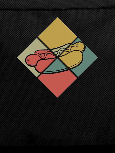 Hot Dog Geometric Pattern Enjoyment