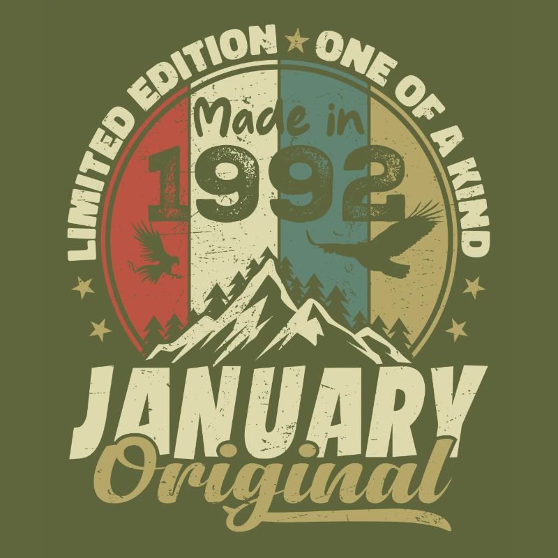 Anniversaire Janvier 1992 - Original Janvier 1992