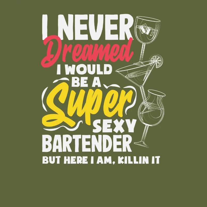 Funny Bartender Saying Bartender Gift