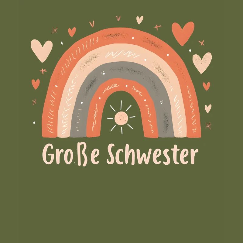 Big Sister Rainbow Boho