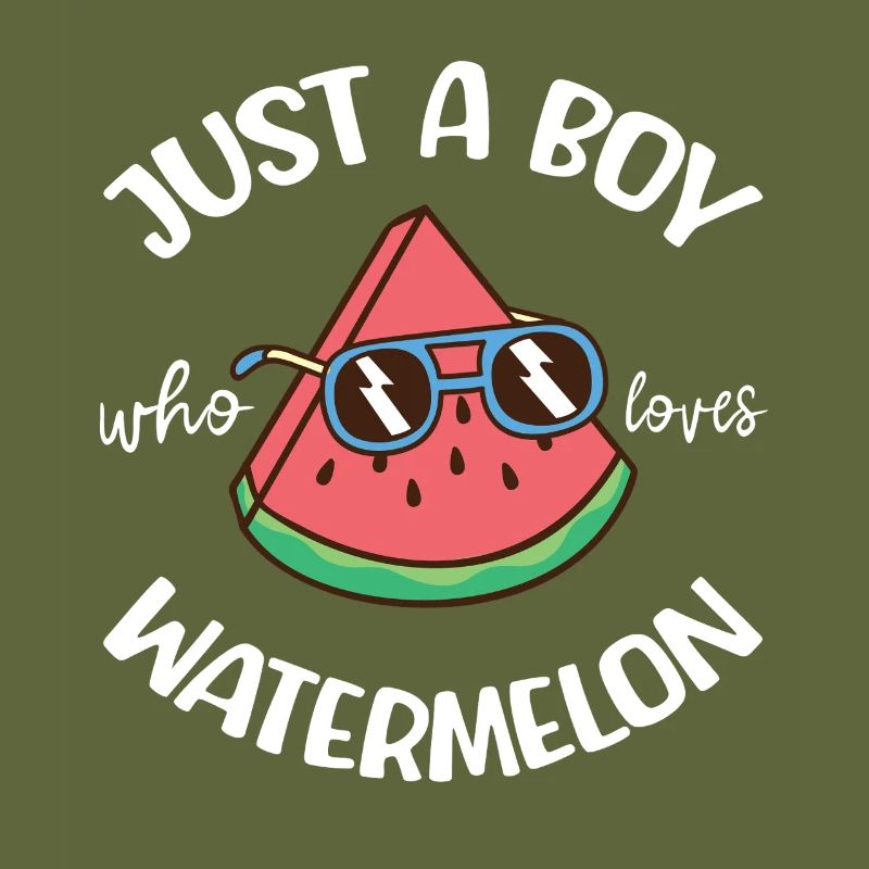 Melon pastèque Fruit d’été Cadeau végétalien