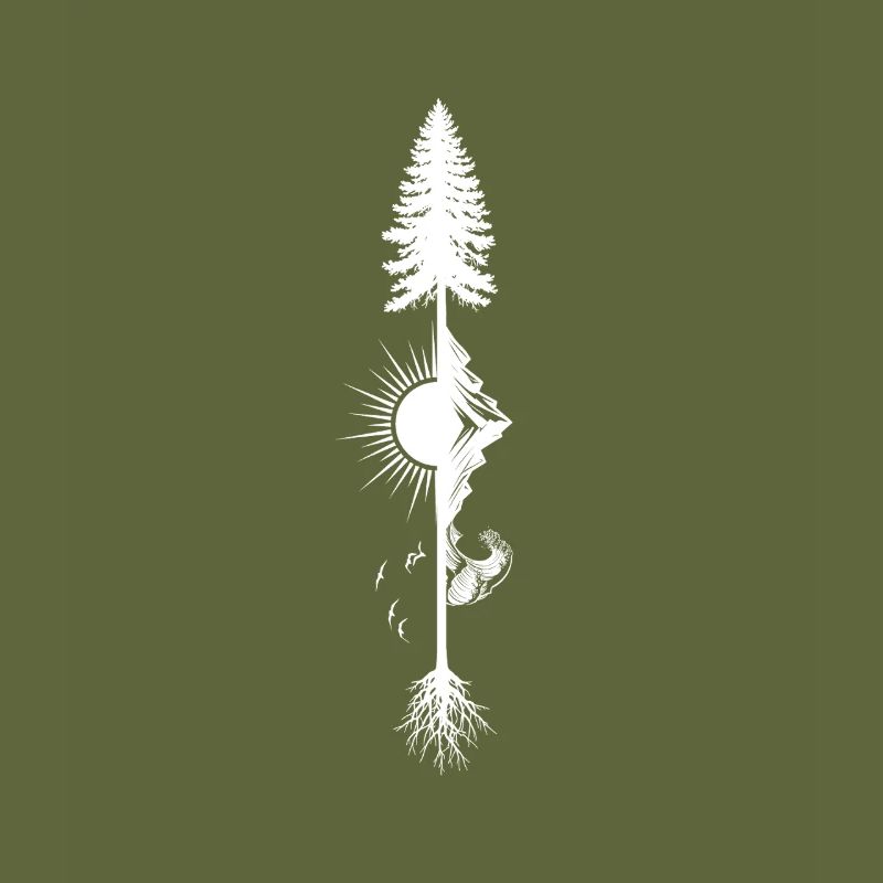 L’harmonie verticale de la nature