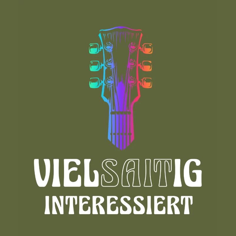 Guitar multi-stringed interested