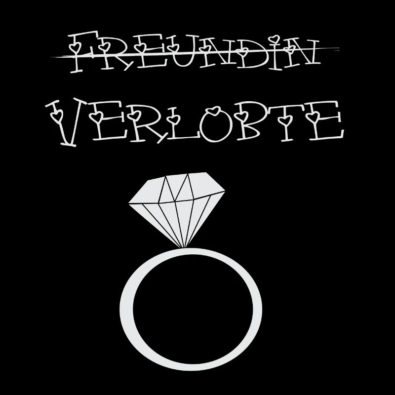 Freundin durchgestrichen Verlobte