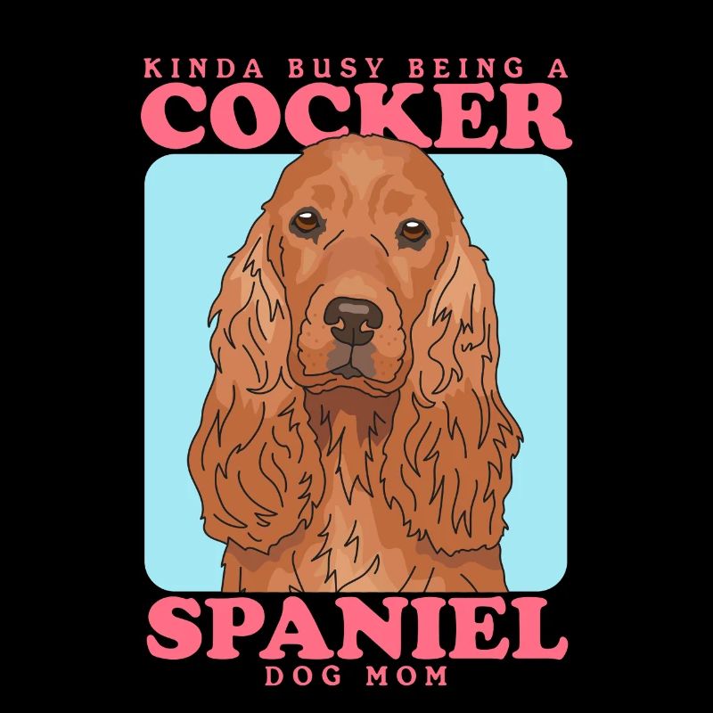 Cocker Spaniel Maman Cocker Spaniel Cadeau