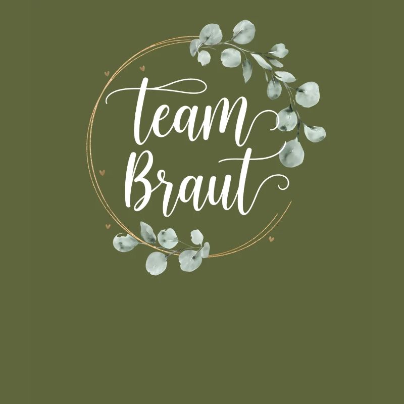 Team Bride Bridesmaids Eucalyptus Bachelor Party Wedding