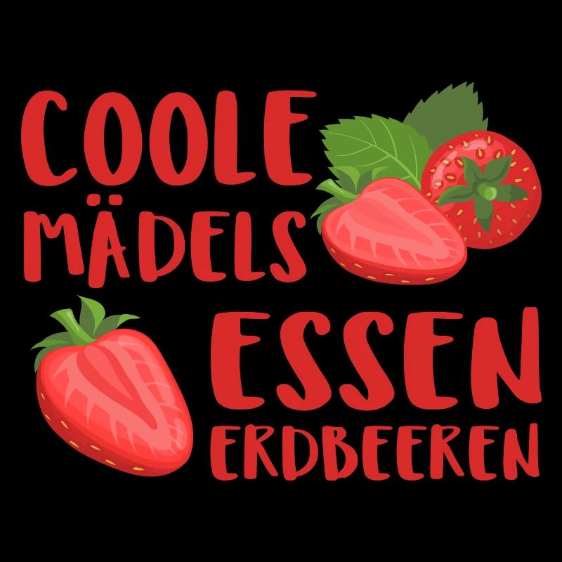 Mädchen Erdbeeren Sommer Geburtstag Geschenk