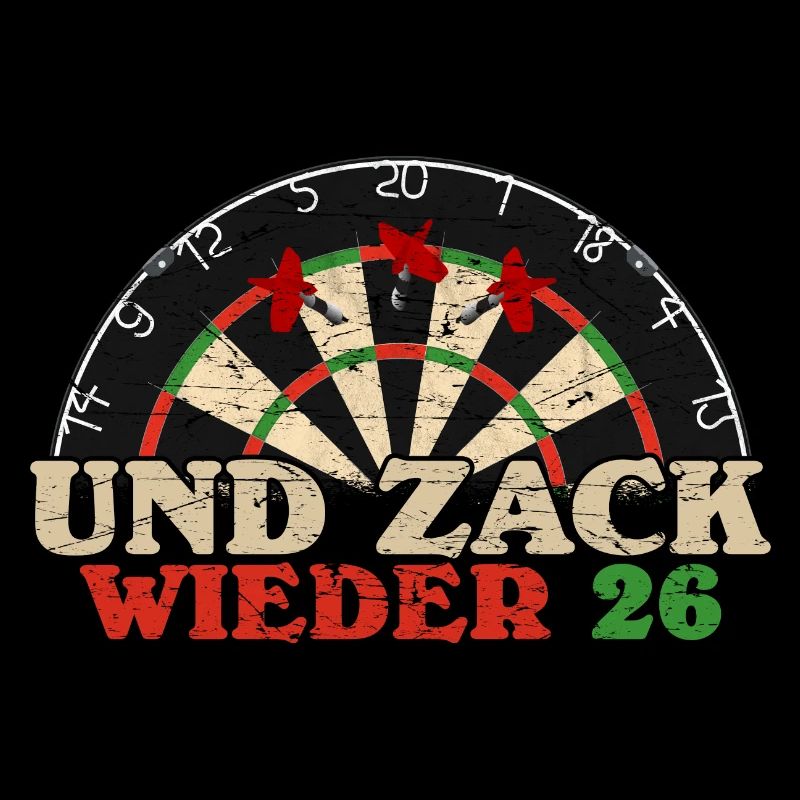 Lustiger Dart Spruch Dartscheibe Darten Geschenk