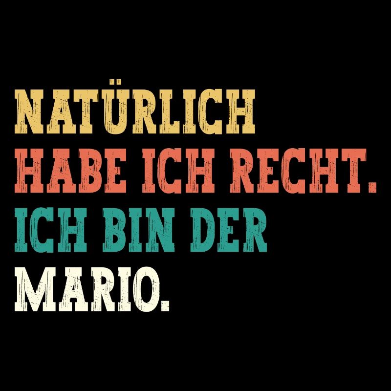 Mario Lustiger Spruch Vorname Name Mario